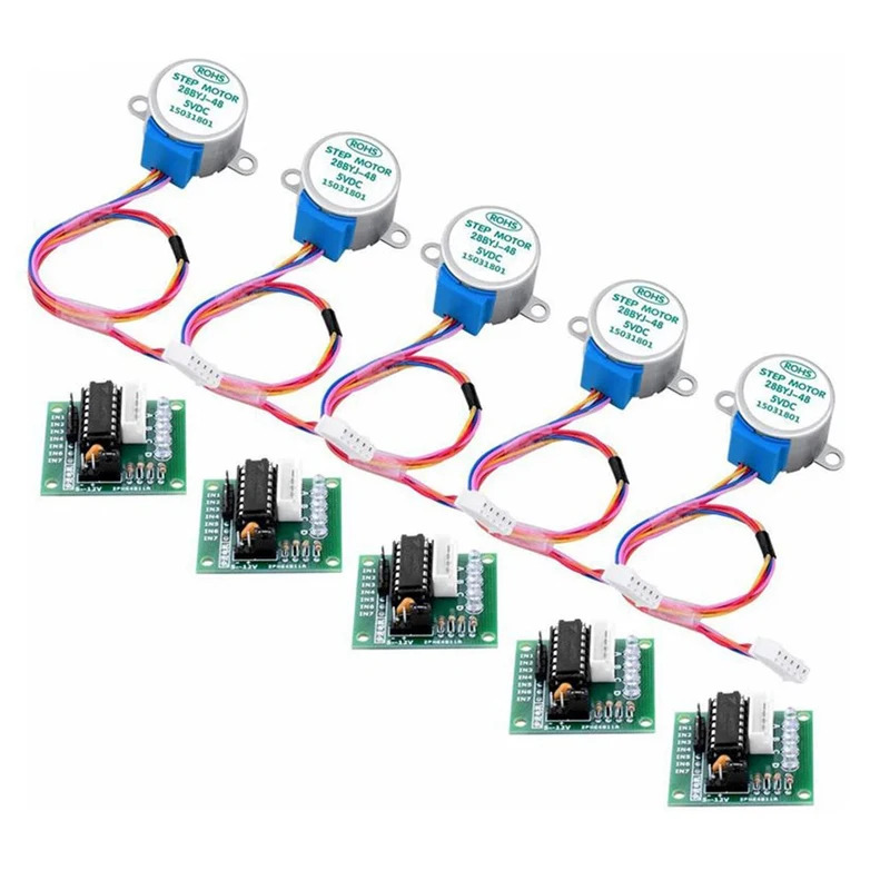 Stepper Motor 28Byj - 3/50Set 28BYJ-48 ULN2003 5V Stepper Motor