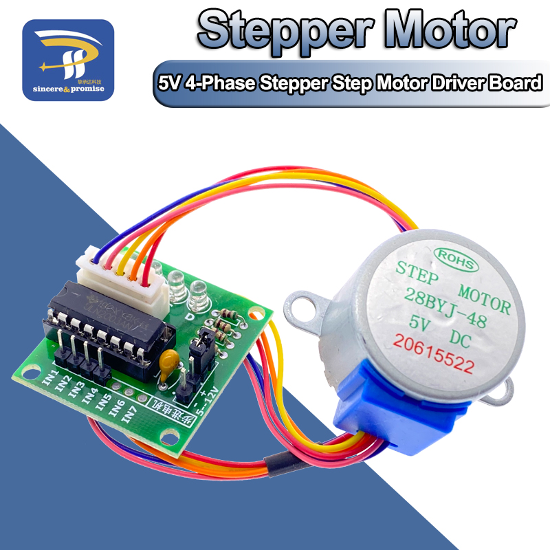 Stepper Motor 28Byj - Raspberry Pi Bộ 1 Bộ 28BYJ-48