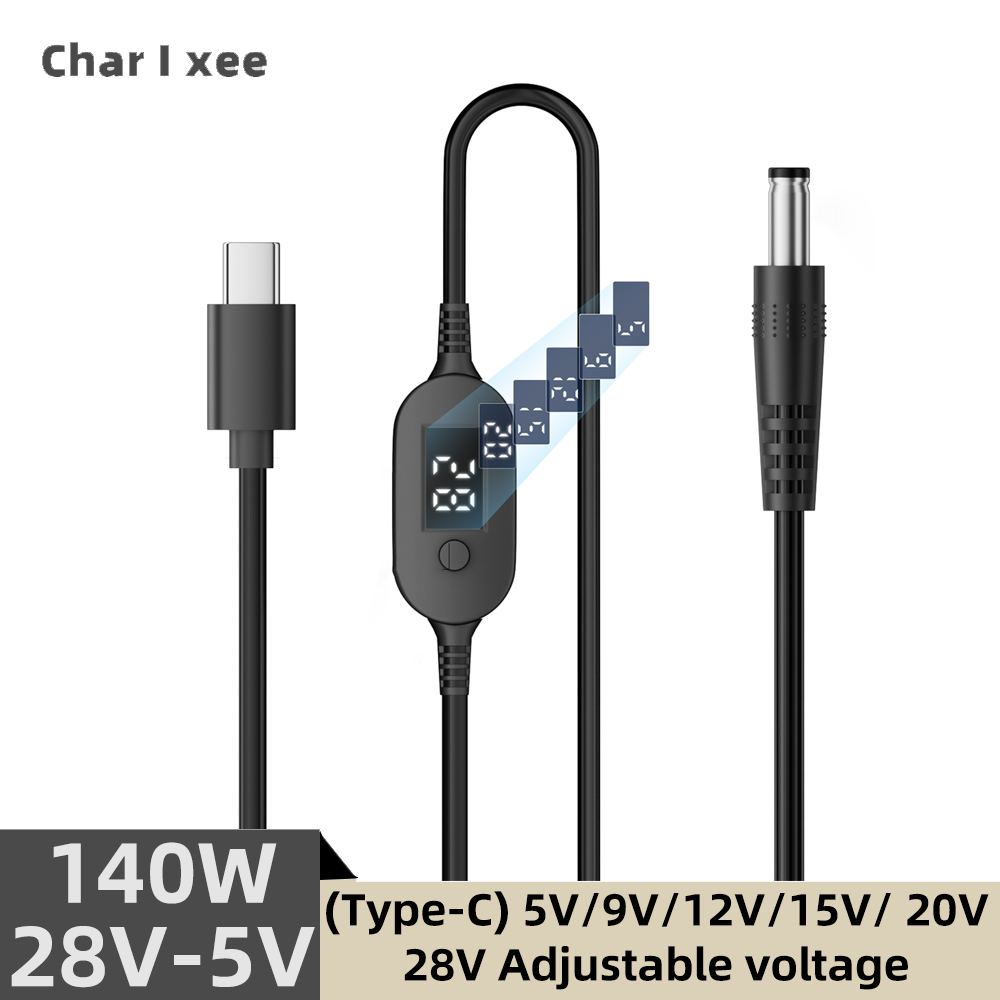 Dc Power Supply Variable - 140W PD USB-C to DC Power