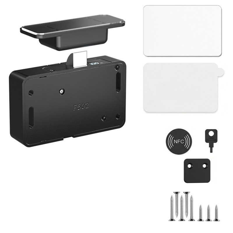 Diy Electronics Cabinet - B04C-Smart Drawer Electronic Door Lock-Multiple Unlocking