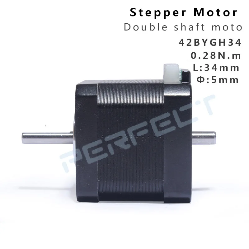 Stepper Motor 28Byj - Đôi Trục Động Cơ 42BYGH34 Nema