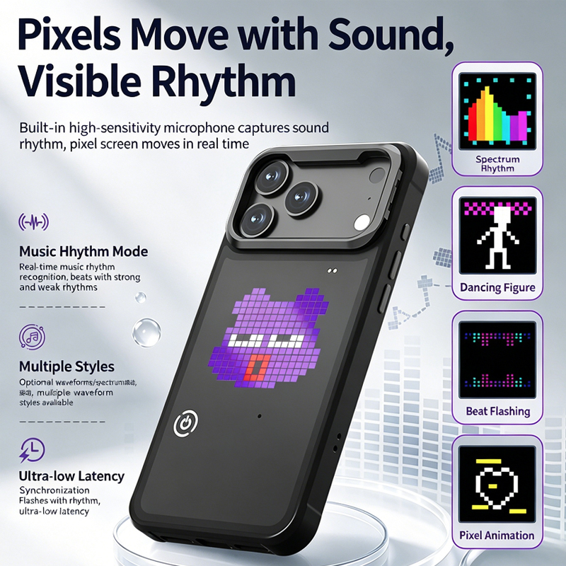 Diy Electronics Tpu - DIY LED Pixel Phone Case Animated