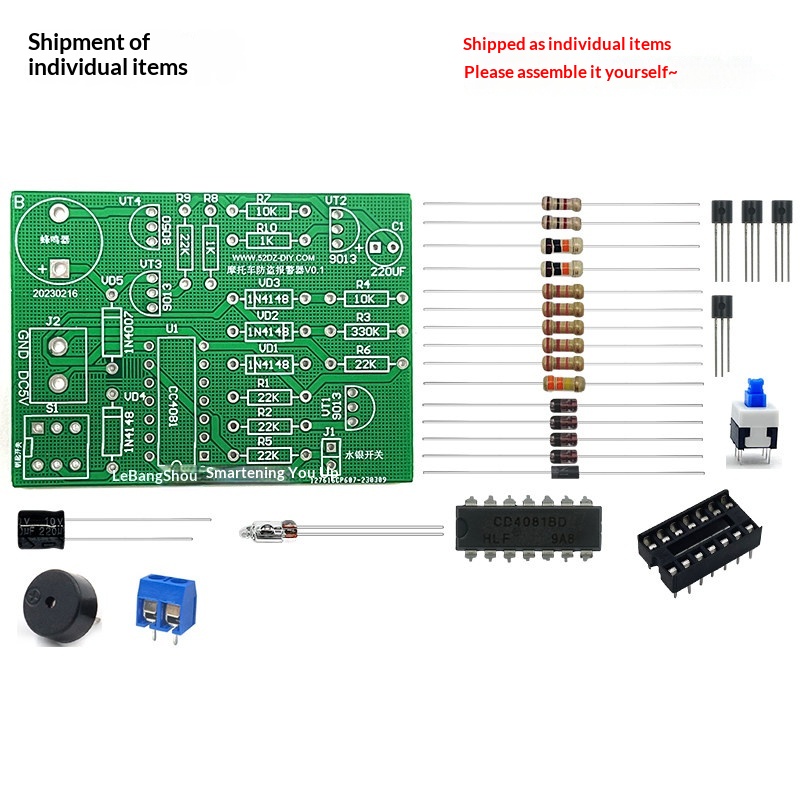 Motorcycle Vibration Anti-Thef - đánh giá và giá Diy Motorcycle Electronics
