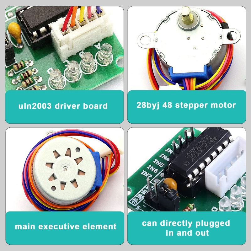 5Sets ULN2003 28BYJ-48 5V Step - đánh giá và giá Stepper Motor 28Byj