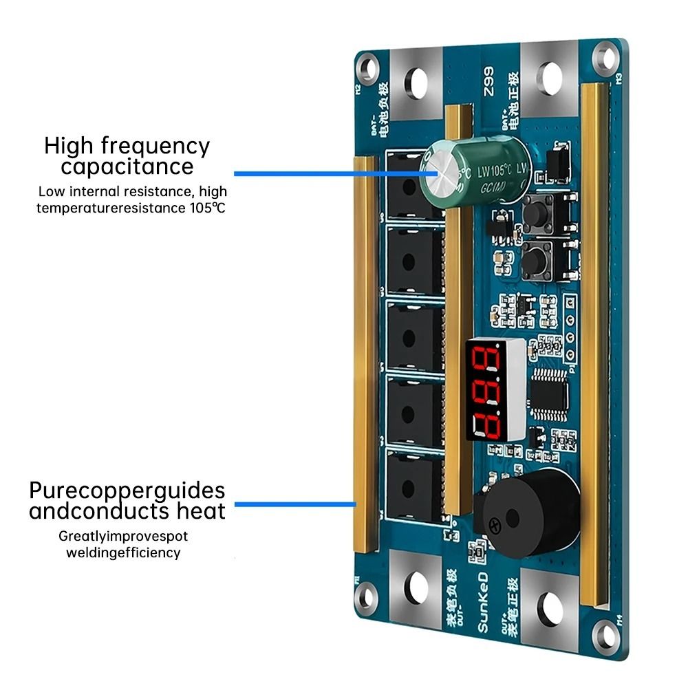 Portable 12V Spot Welder Digit - đánh giá và giá Diy Electronics Spot Welder