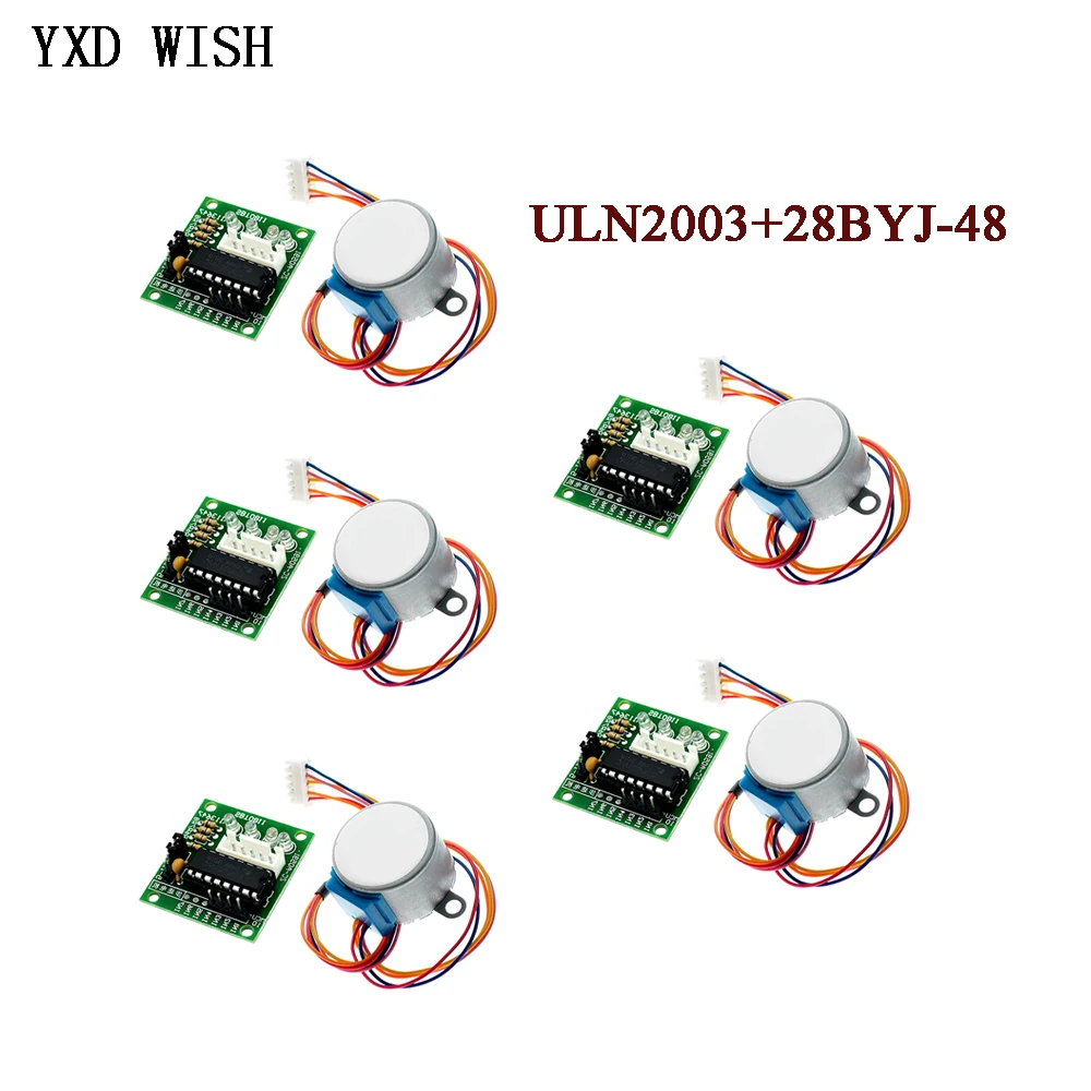 5pcs ULN2003 28BYJ-48 5V 12V R - đánh giá và giá Stepper Motor 28Byj
