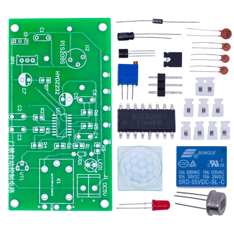 Infrared Pyroelectric Human Bo - đánh giá và giá Electronics Diy Pcb Design Projects