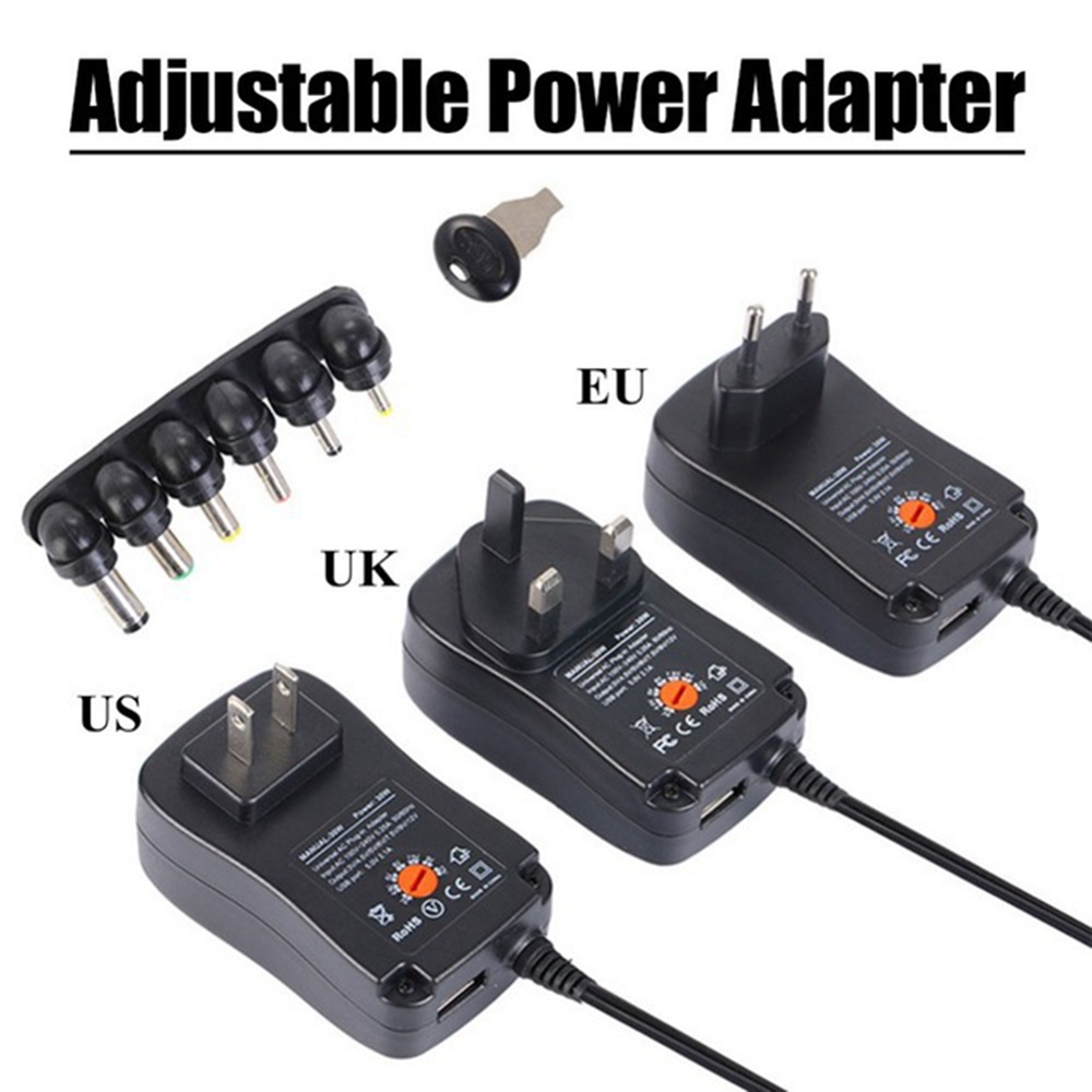 30W Universal AC/DC Adapter Ad - đánh giá và giá Dc Power Supply Variable