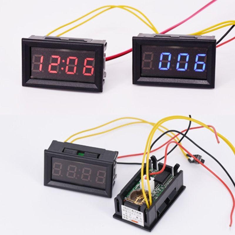 Đồng hồ ô tô kỹ thuật số D8KF  - đánh giá và giá Diy Motorcycle Electronics
