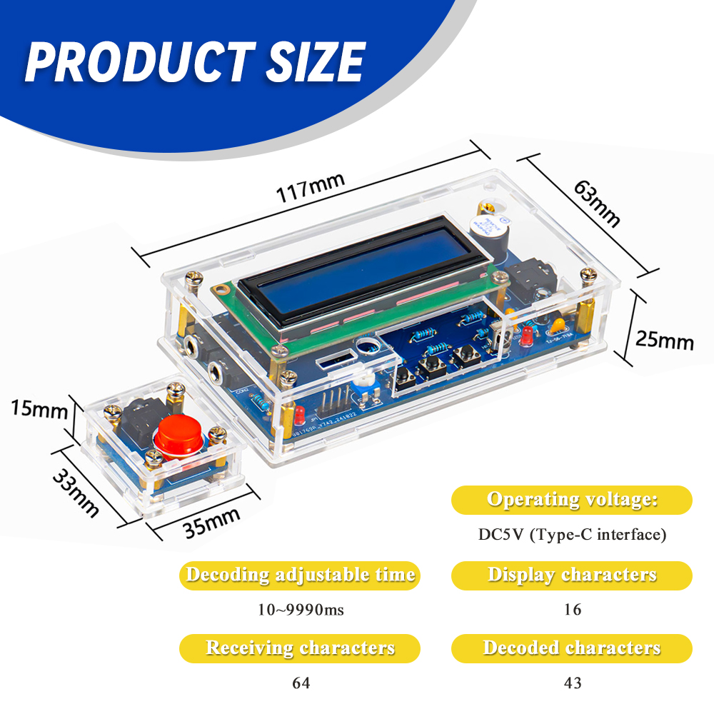DIY Telegraph Decode with Digi - đánh giá và giá R/Diy Electronics