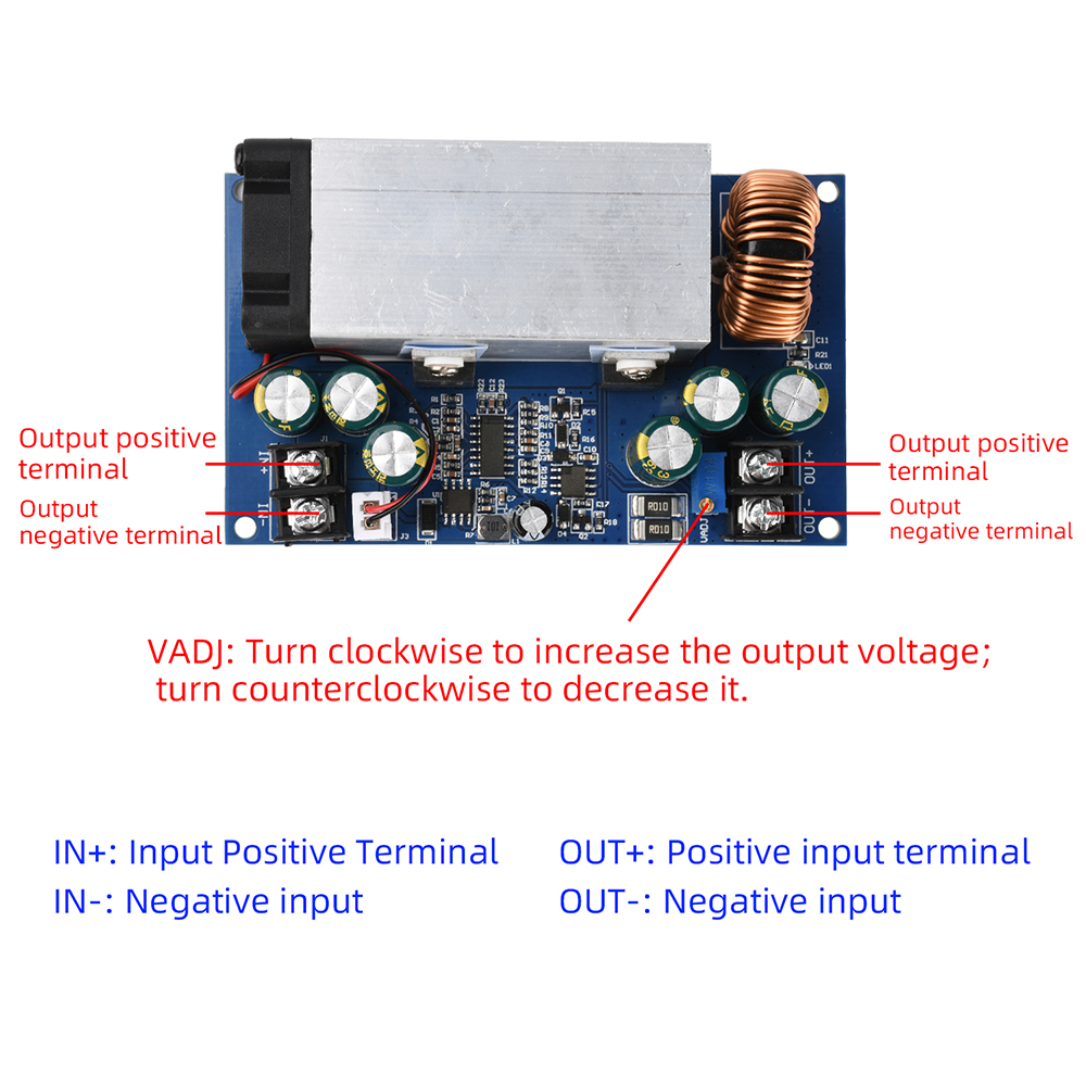 600W 25A Buck Converter DC-DC  - đánh giá và giá Diy Electronics Power Supply