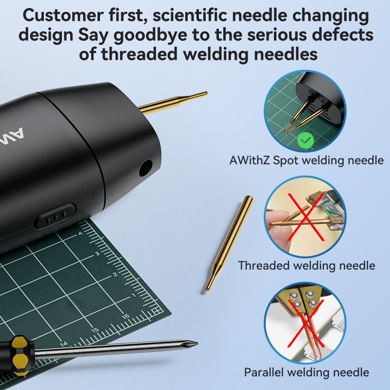 Awithz Portable Battery Spot W - đánh giá và giá Diy Electronics Spot Welder
