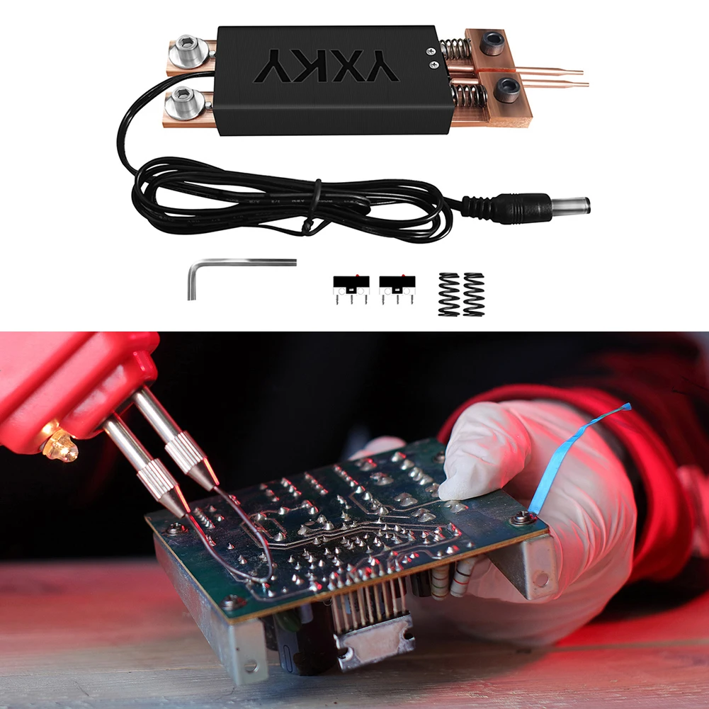 Handheld Battery Spot Welder A - đánh giá và giá Diy Electronics Spot Welder