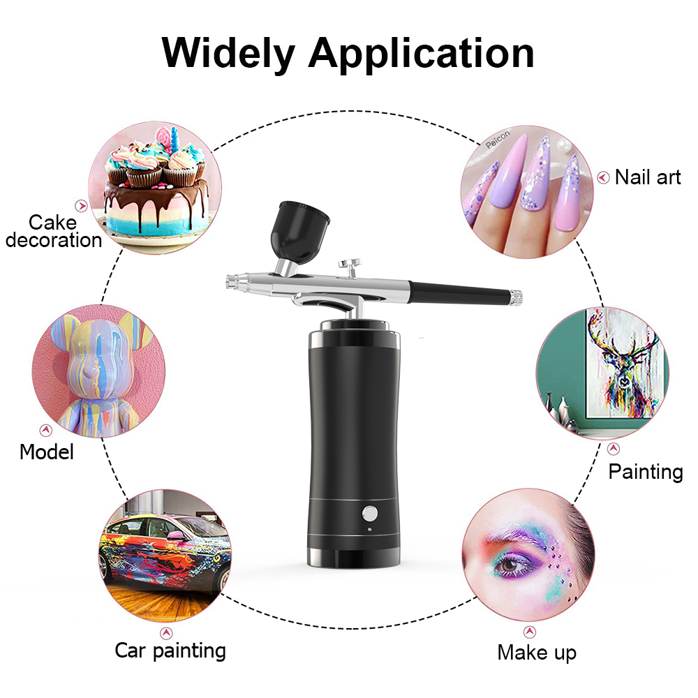 Airbrush Cordless Airbrush Kit - đánh giá và giá Diy Electronics Power Supply