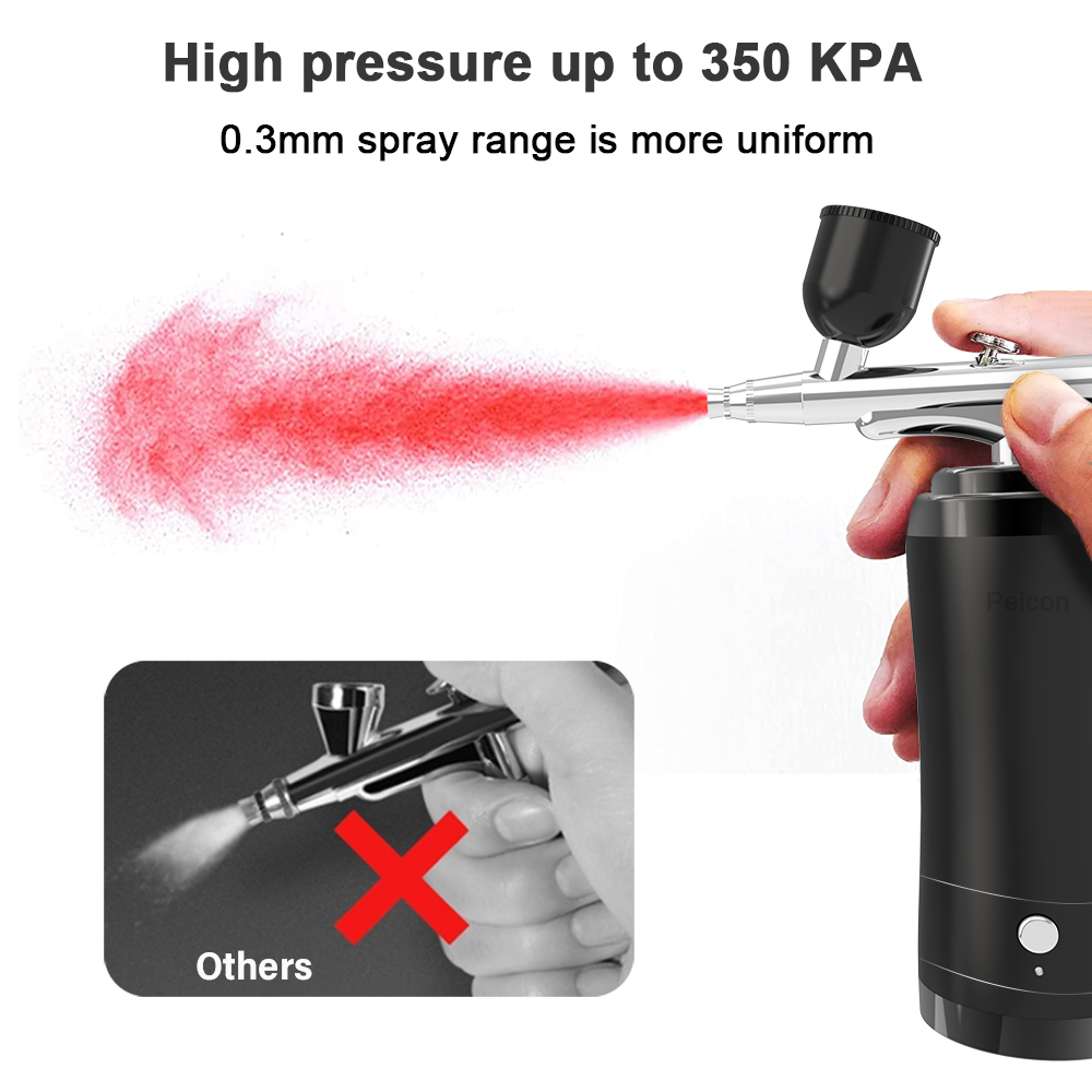 Airbrush Cordless Airbrush Kit - đánh giá và giá Diy Electronics Power Supply