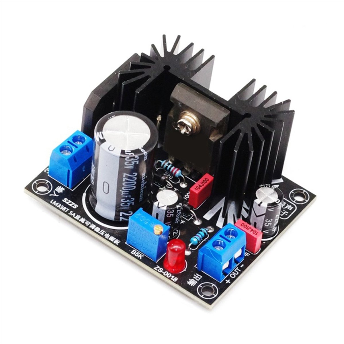 TCE Adjustable Linear Regulate - đánh giá và giá Diy Electronics Filament