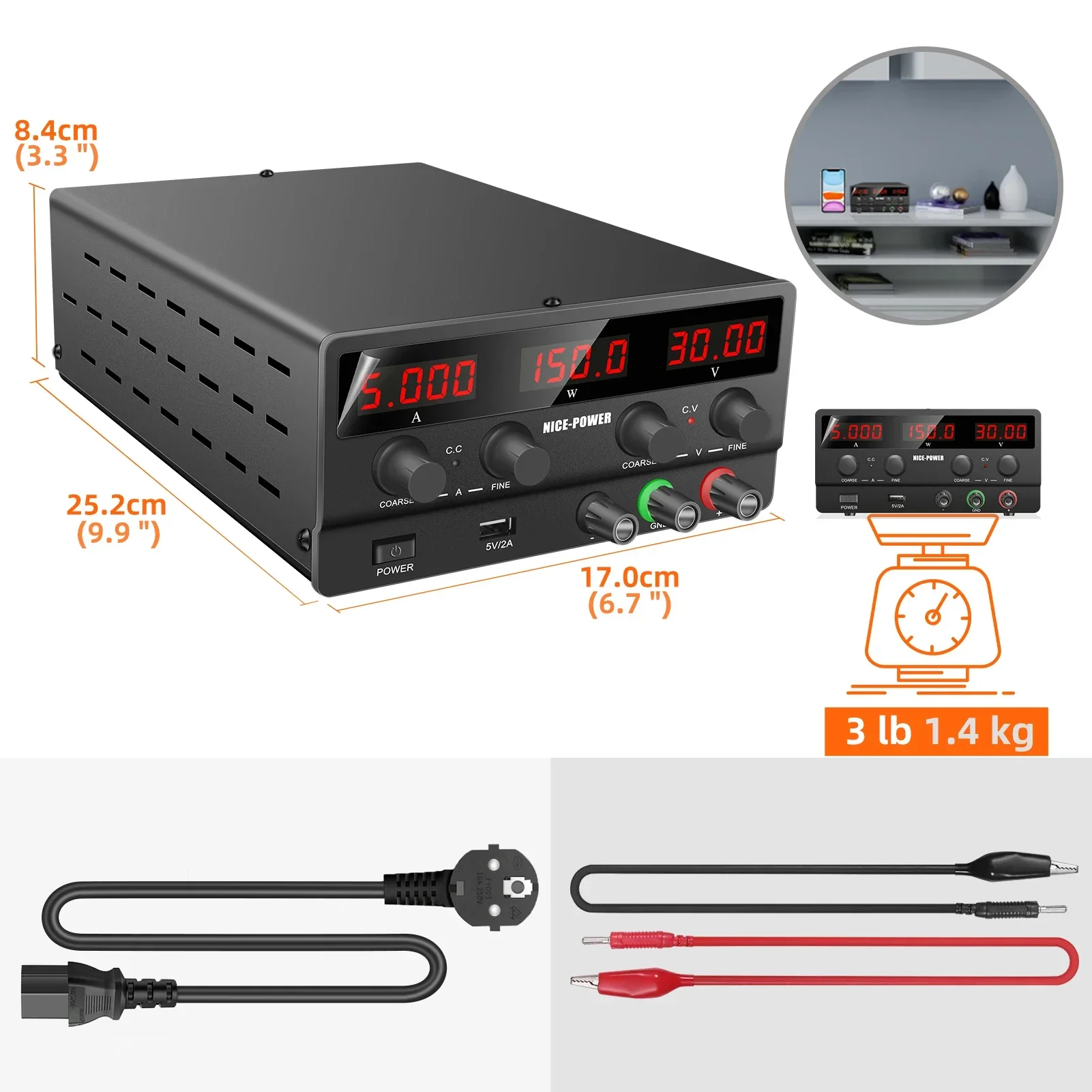 30V 5A 150W DC Power Supply NI - đánh giá và giá Dc Power Supply Variable