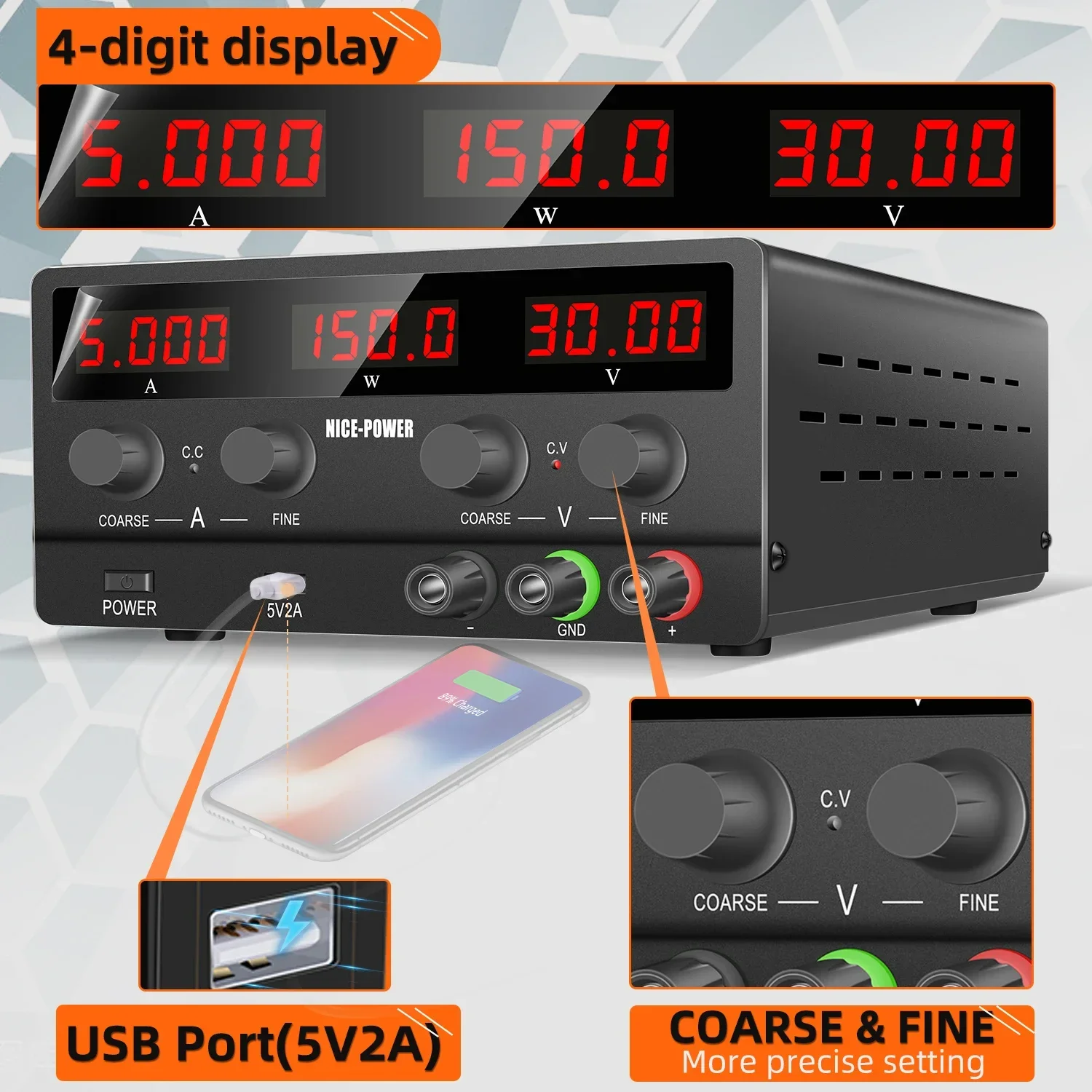 30V 5A 150W DC Power Supply NI - đánh giá và giá Dc Power Supply Variable