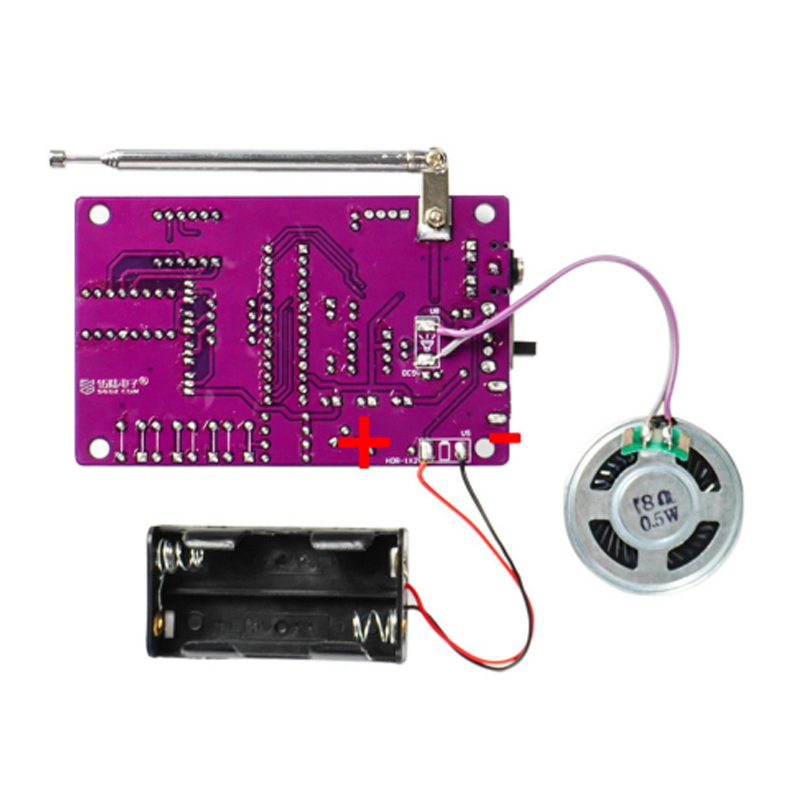 DIY FM Radio Electronic Kit 87 - đánh giá và giá Diy Projects With Electronics