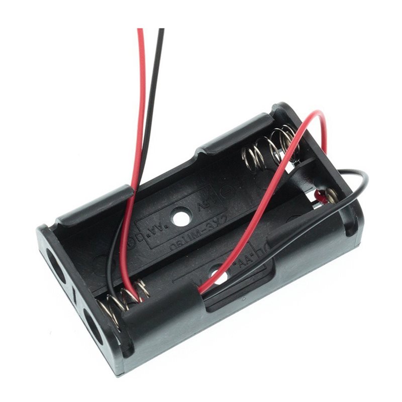 AAAEL-100Pcs 2AA Battery Case  - đánh giá và giá Diy Electronics Power Supply
