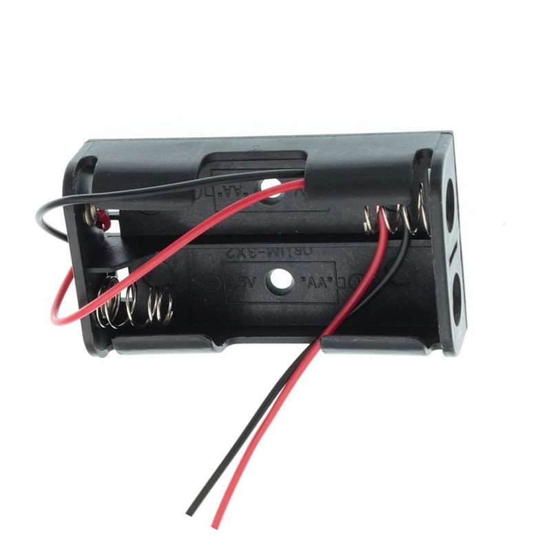 AAAEL-100Pcs 2AA Battery Case  - đánh giá và giá Diy Electronics Power Supply