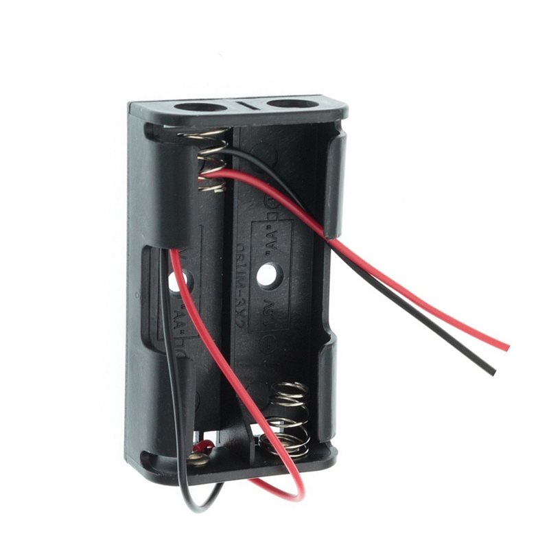 AAAEL-100Pcs 2AA Battery Case  - đánh giá và giá Diy Electronics Power Supply