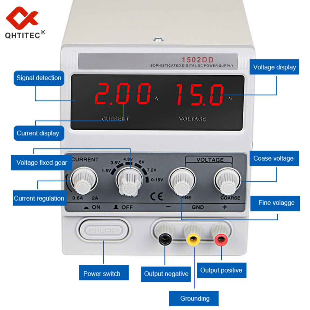 QHTITEC DC Regulated Power Sup - đánh giá và giá Dc Power Supply Variable