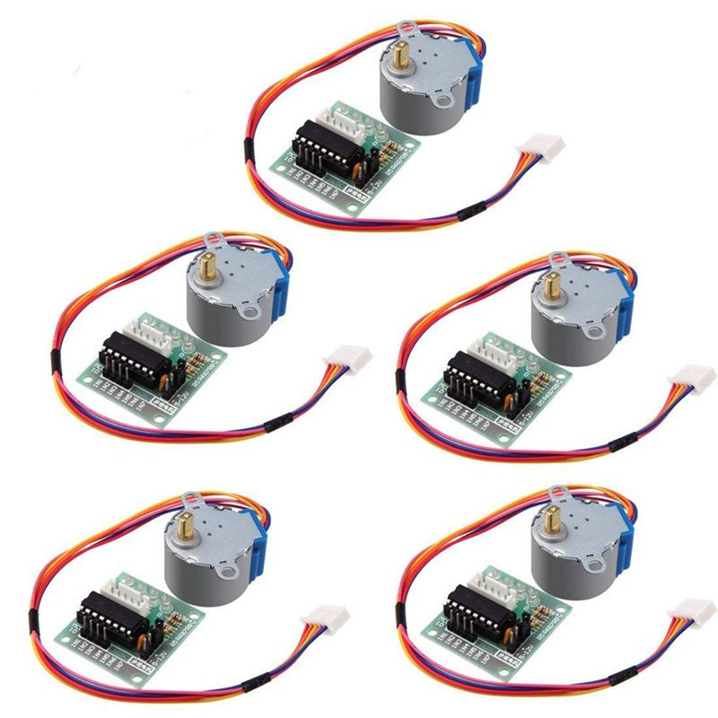 A49T 5 Set 28BYJ-48 ULN2003 5V - đánh giá và giá Stepper Motor 28Byj