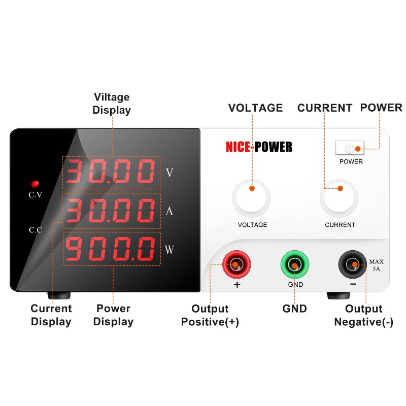 Power R-SPS3030 30V 30A Labora - đánh giá và giá Dc Power Supply Variable