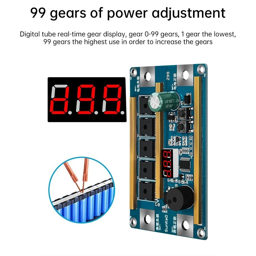 Portable 12V Spot Welder Digit - đánh giá và giá Diy Electronics Spot Welder