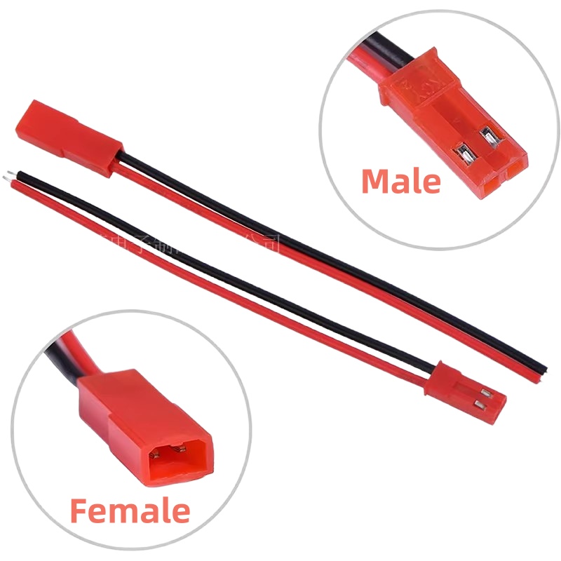 20pcs 10 Pairs JST 2P Connecto - đánh giá và giá Diy Electronics Power Supply