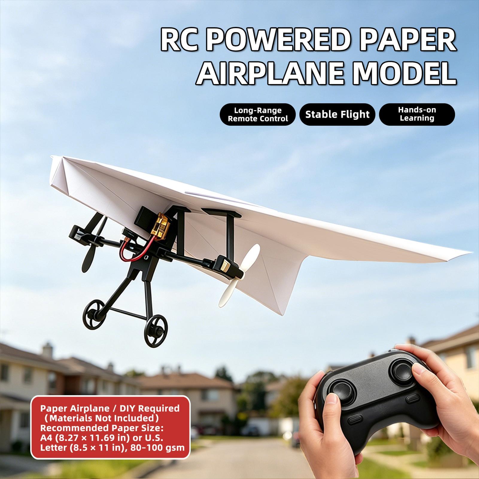 Remote Control Paper Airplane  - đánh giá và giá Diy Electronics Power Supply