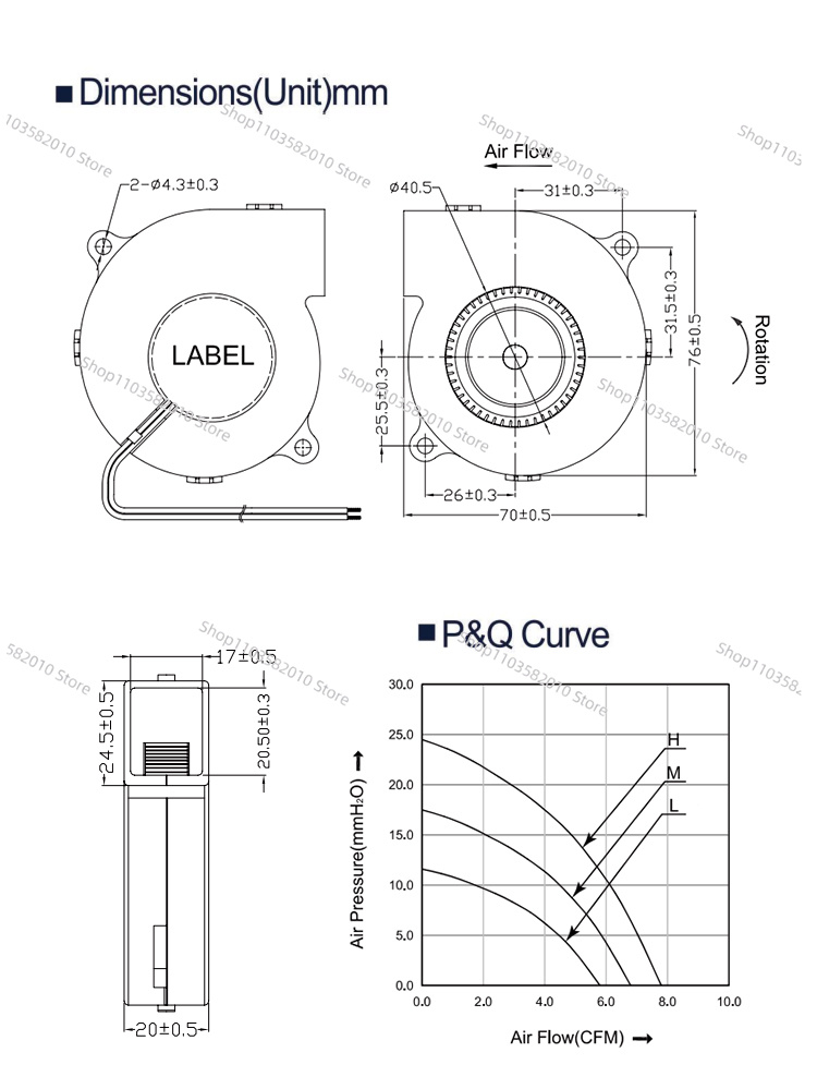 Ultra-Thin 75mm DC Centrifugal - đánh giá và giá Diy Electronics Cabinet