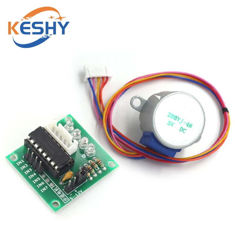 5V 4-Phase 28BYJ-48 DC Gear St - đánh giá và giá Stepper Motor 28Byj