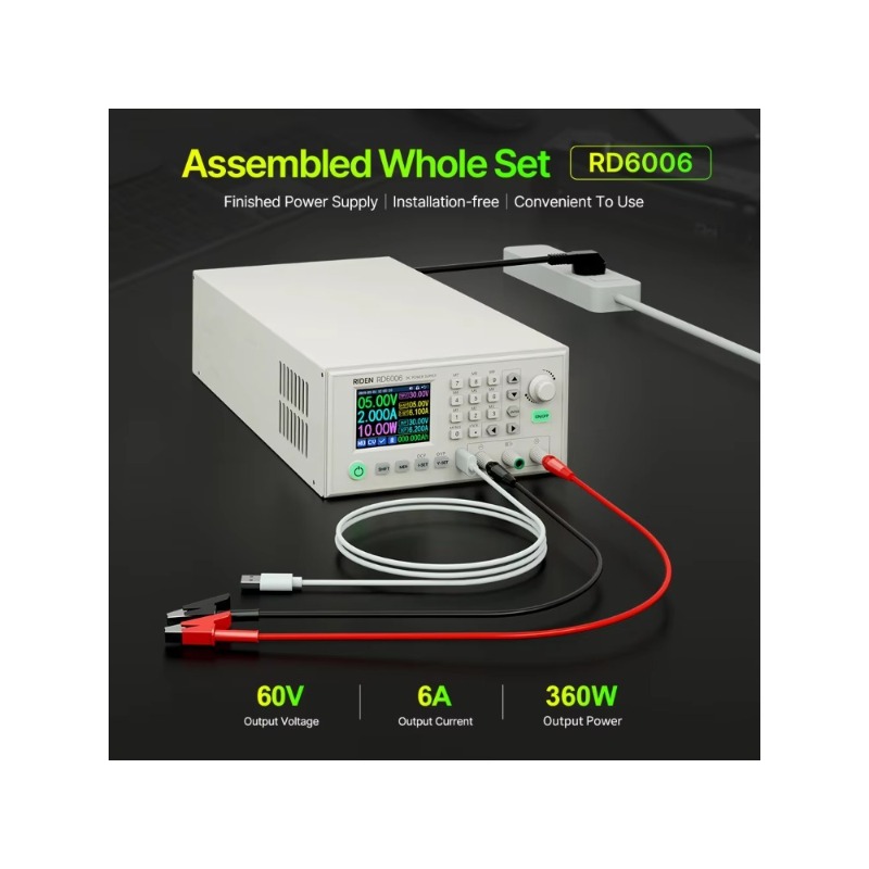 RD RD6006  Assembled Set AC to - đánh giá và giá Dc Power Supply Variable