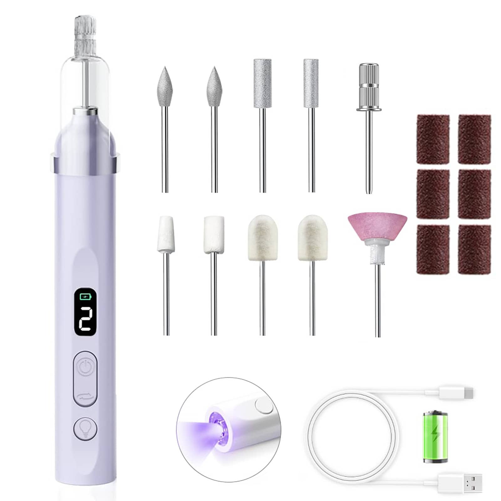 2-In-1 Cordless Electric Nail  - đánh giá và giá Diy Electronics Power Supply