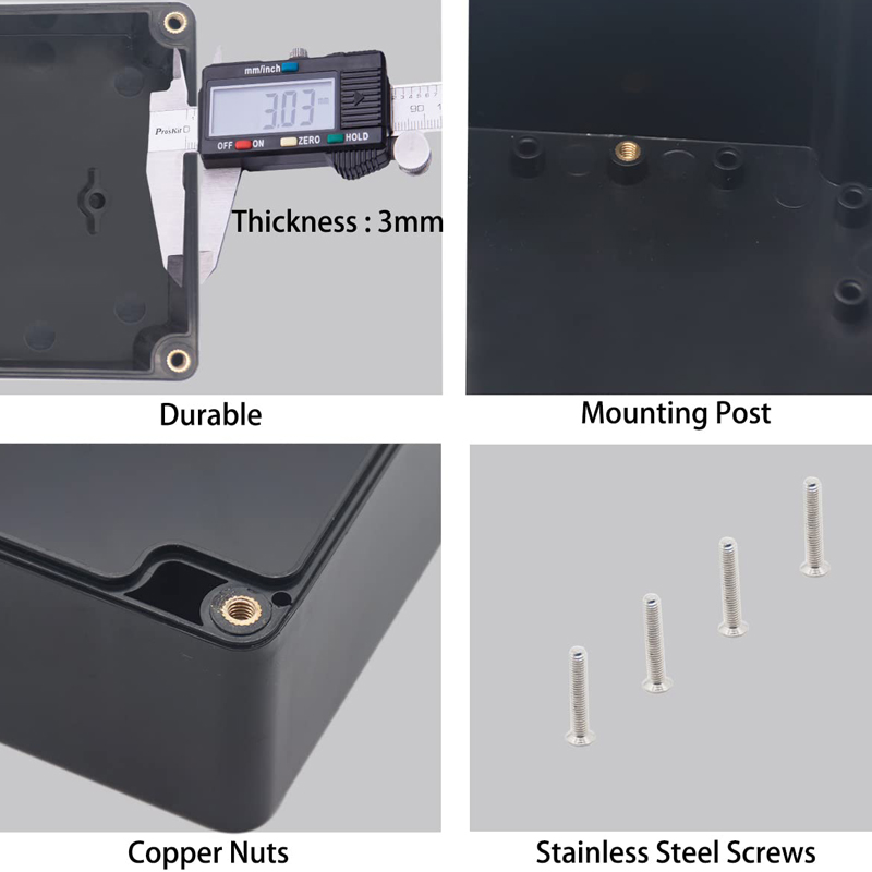 Waterproof Junction Box ABS Pl - đánh giá và giá Diy Waterproof Electronics